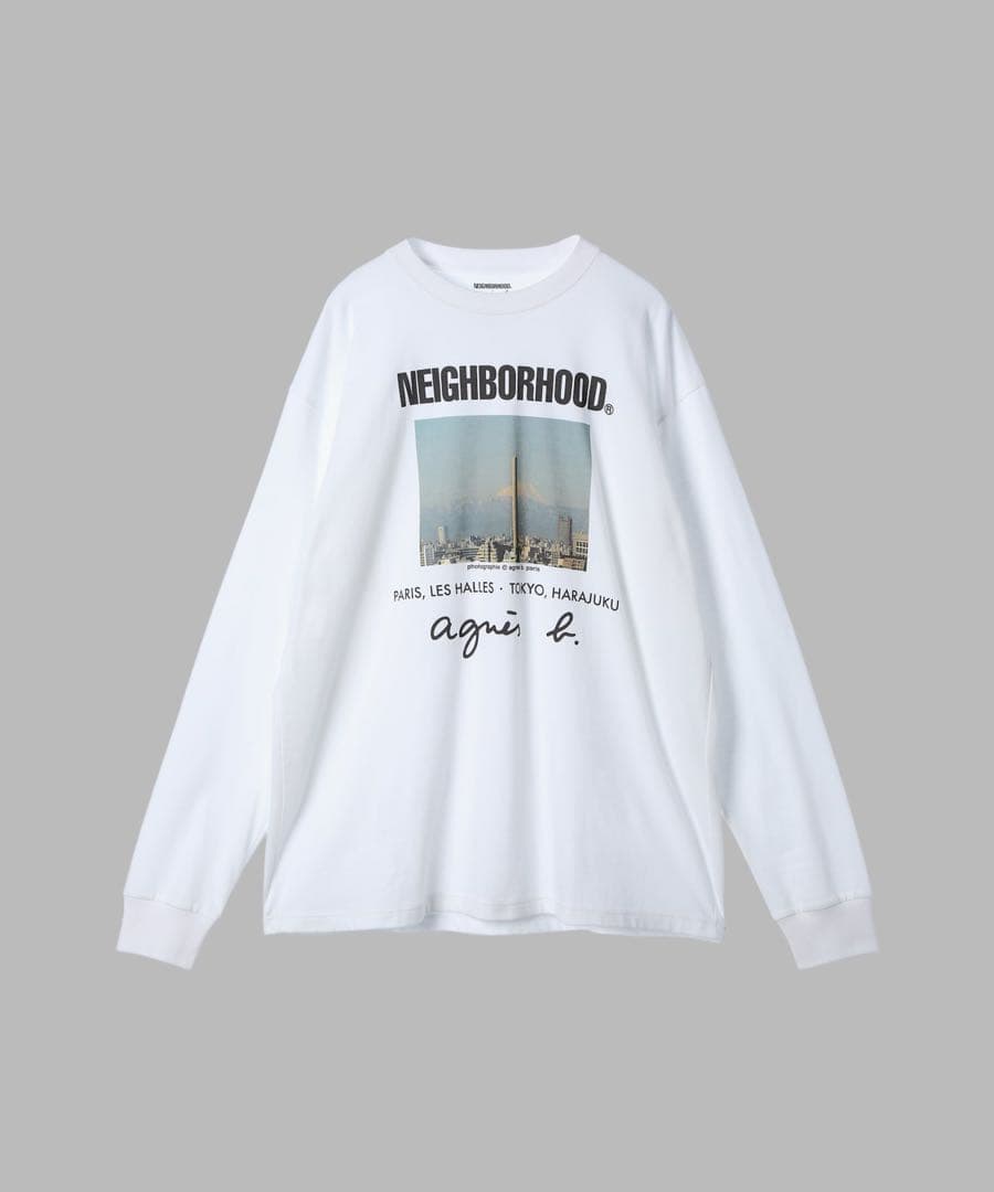 S*m様 NEIGHBORHOOD agnès b. ロンT サイズＬ アニエス agnès b. NEIGHBORHOOD アニエスベー ネイバーフッド ロンT - メルカリ