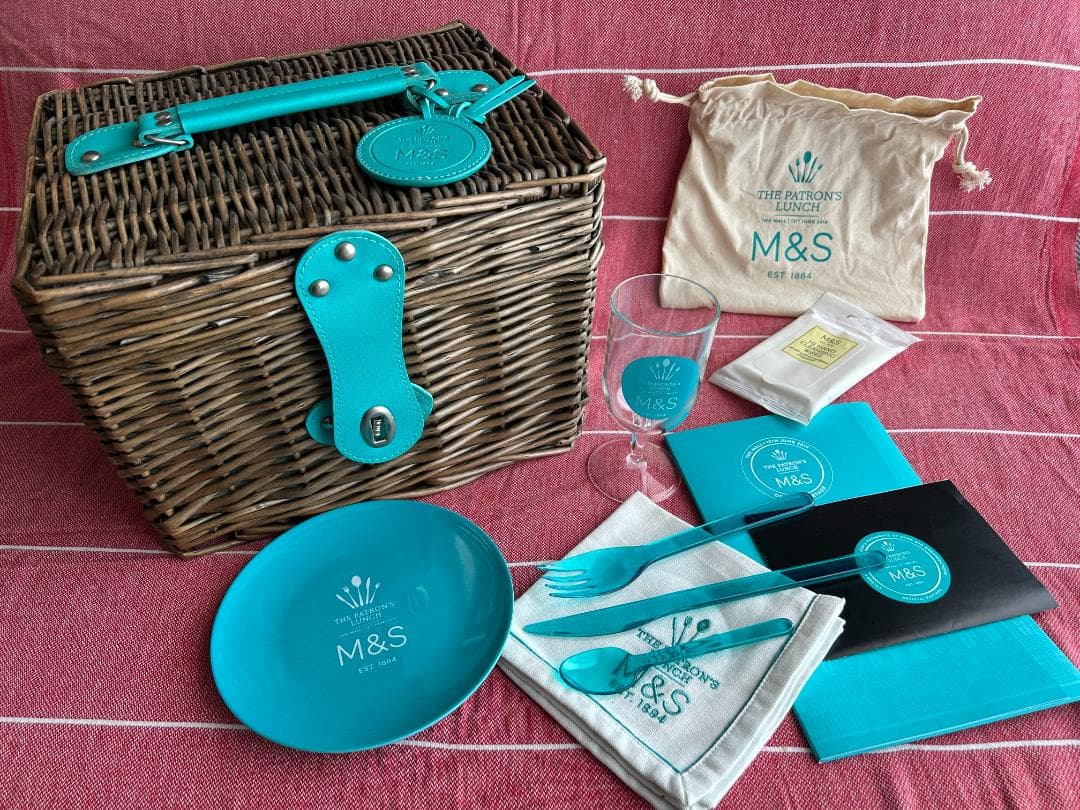 英国パトロンズランチ限定ハンパー／Patron's Lunch Hamper Thanksgiving Snack Gift Box with Gourmet Chocolate & Nuts – Bonnie