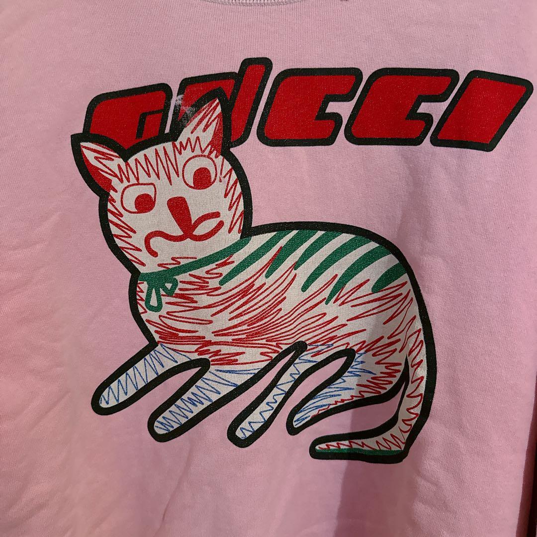 GUCCI 猫 CAT ダメージスウェットの通販はau PAY マーケット - 輸入