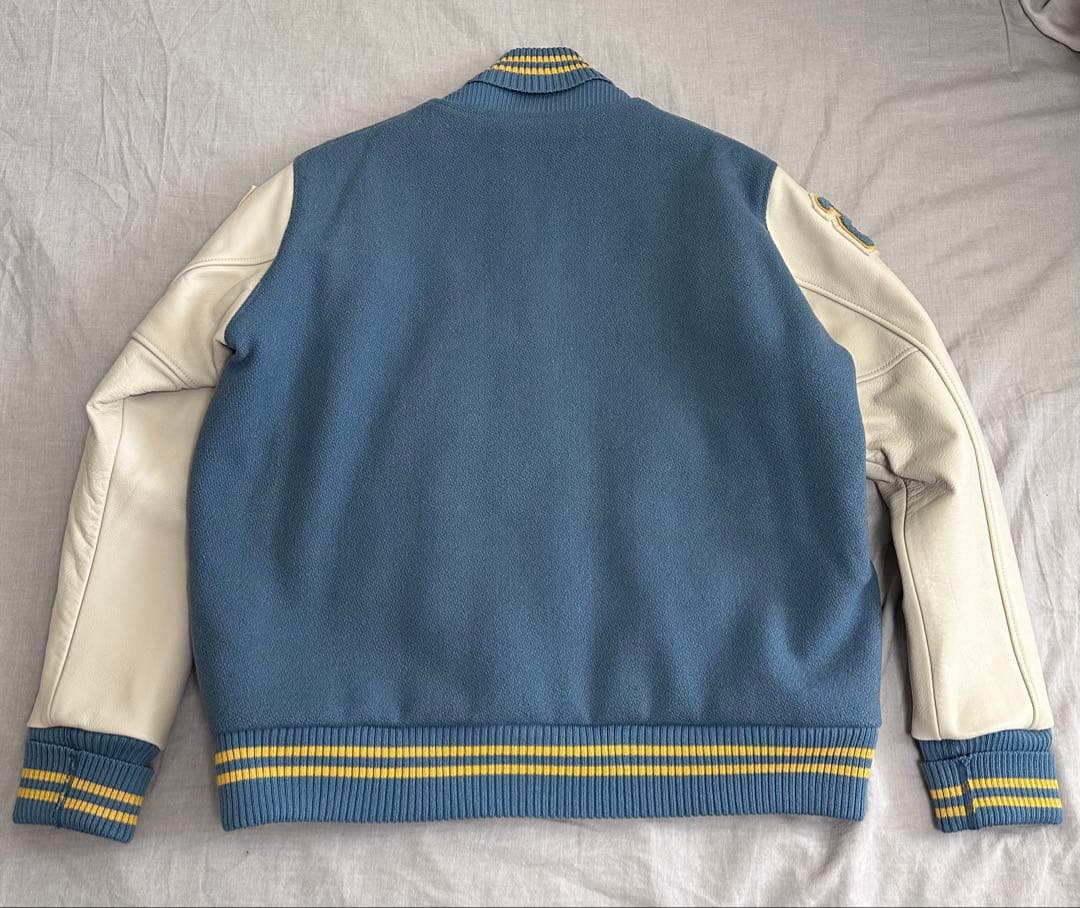 美品 MADISONBLUE スタジャン ショッパー付き - メルカリ