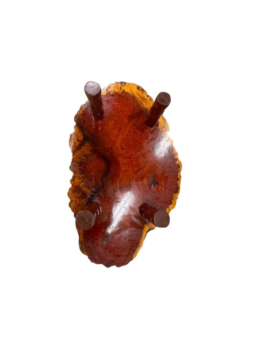 希少 花梨瘤 一枚板 無垢テーブル 不規則形状 瘤杢 高級座卓 天然木