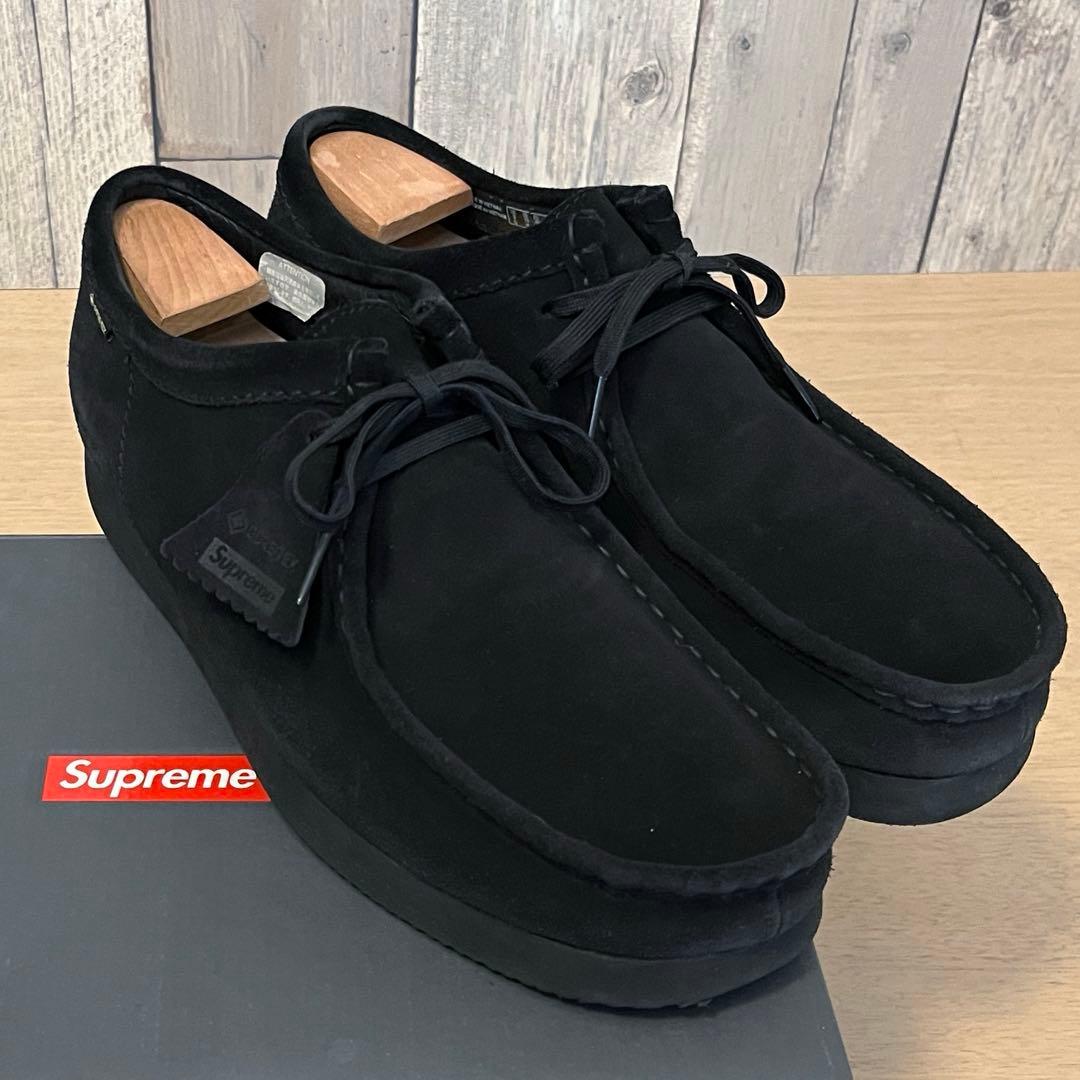 Supreme × Clarks Wallabee GTX \"Black\"