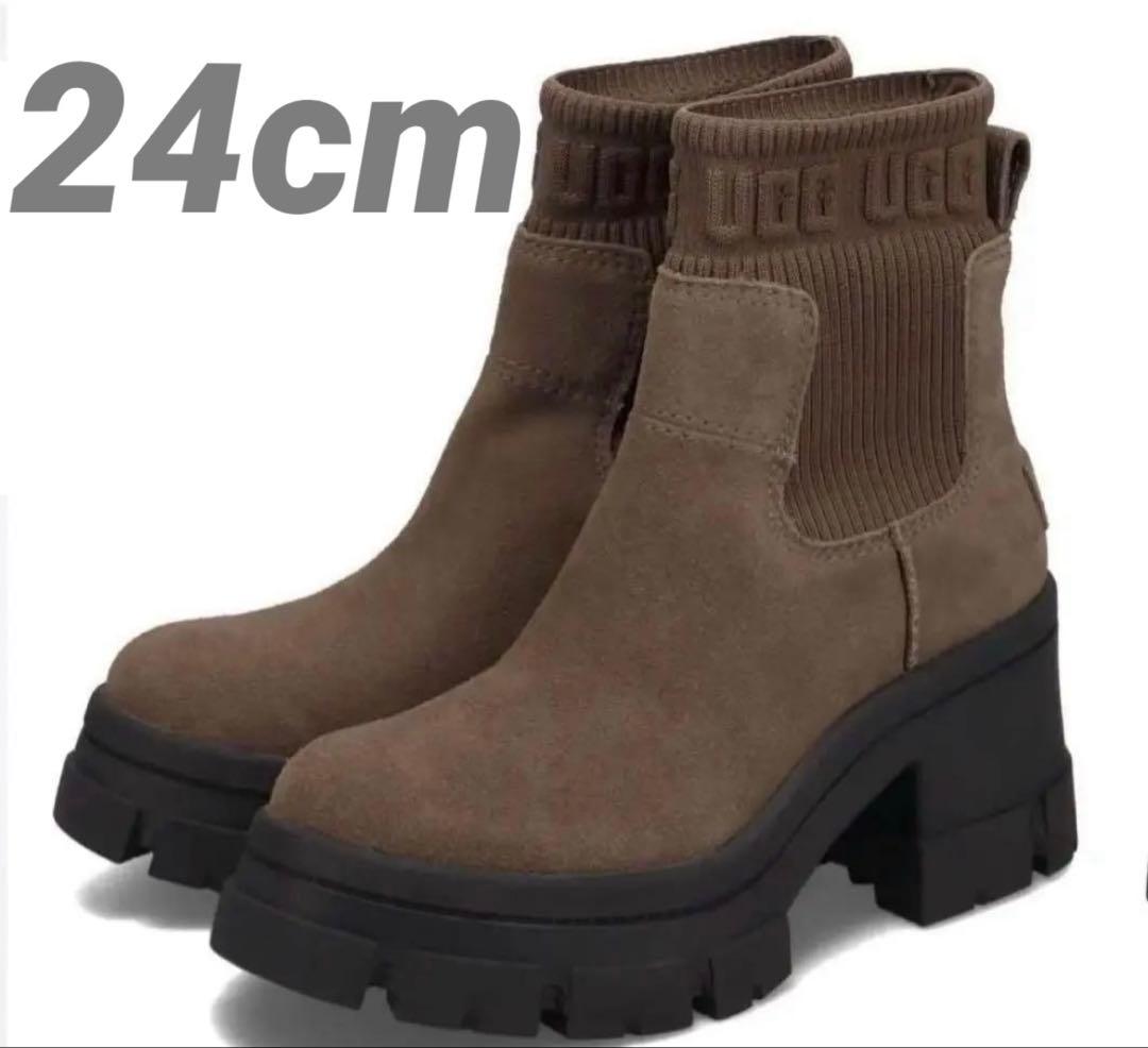 新作 UGG Moxy Chelsea 24cm ブーツ 厚底 靴 アグ UGG（アグ） ウィメンズ モクシー チェルシー UGG WOMENS MOXY CHELSEA