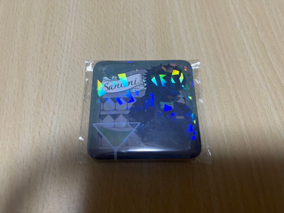 鬼滅の刃 モクテルバー ロト 第2弾 不死川実弥 グリッター缶バッジ