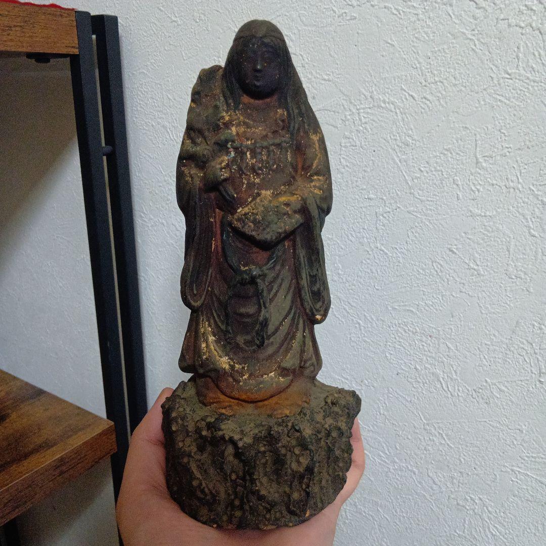 蚕神 呪物 民間信仰 江戸〜明治期 女神像 養蚕信仰 民俗資料 土像 蚕神 呪物 民間信仰 江戸〜明治期 女神像 養蚕信仰 民俗資料 土像 蚕の