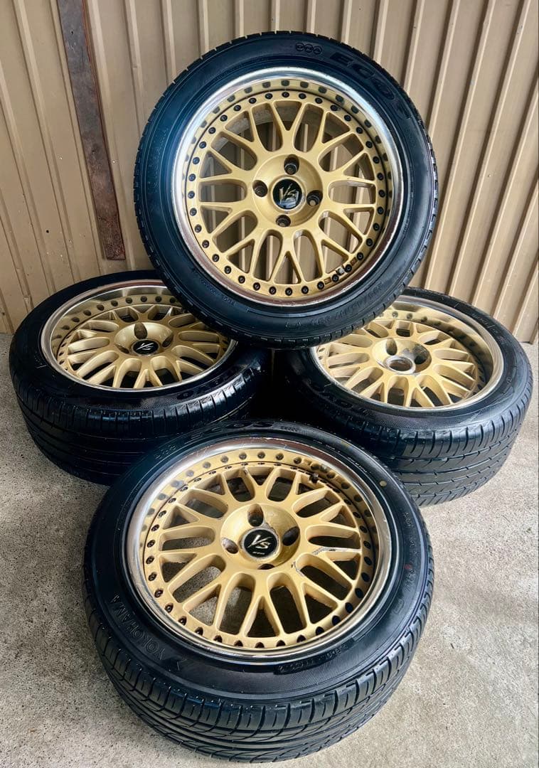 Jun IritaniWORK VSXX 18インチ ホイール 4本セット 楽天市場】WORK VS XX 18インチ×9.5J FRリム ホイール ワーク LGS/GLD