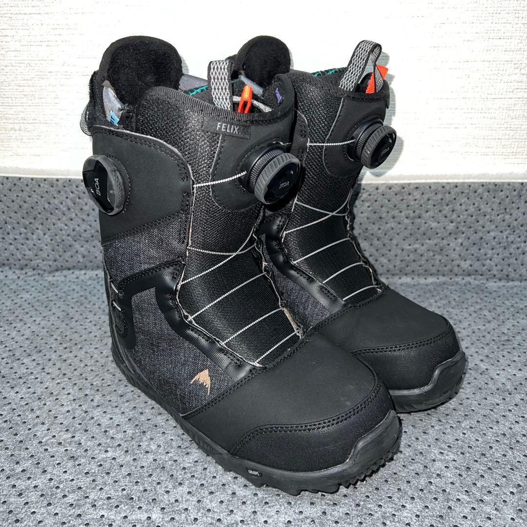 ２回使用 レディース 24.5cm BURTON FELIX W-BOAブーツ
