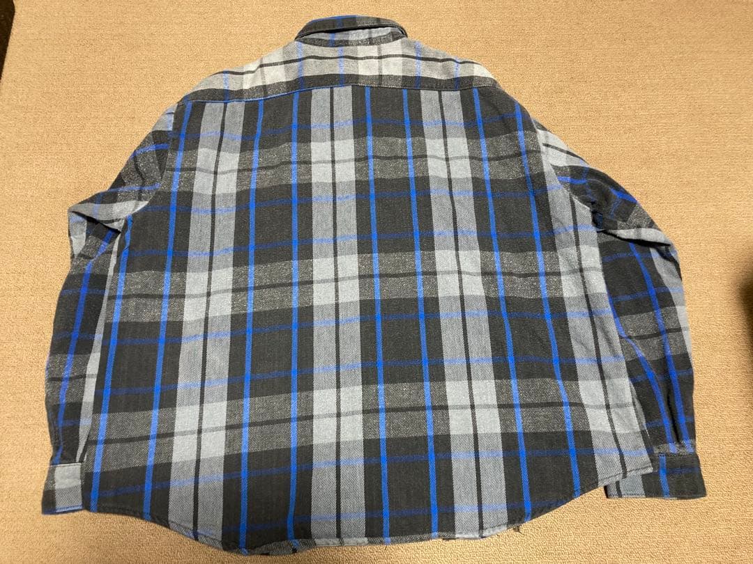 70s 80s FIVE BROTHER ネルシャツ 2XL ビンテージ