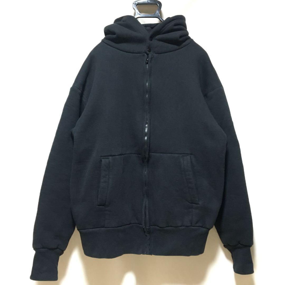 camber フルジップパーカー ブラック ダブルフェイス 肉厚 xl usa製