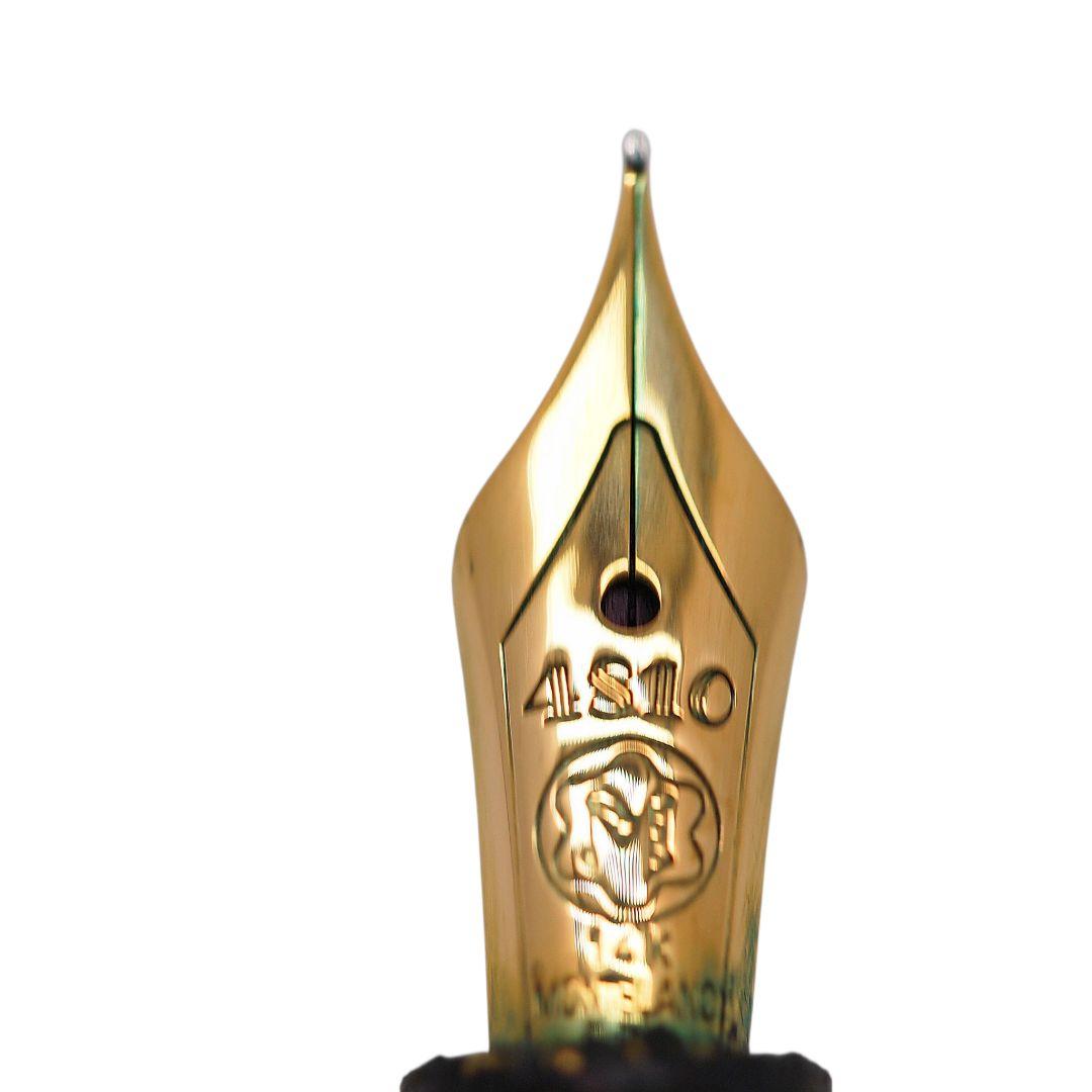 モンブラン 万年筆 マイスターシュテュック 4810 ブラック 14K 中字