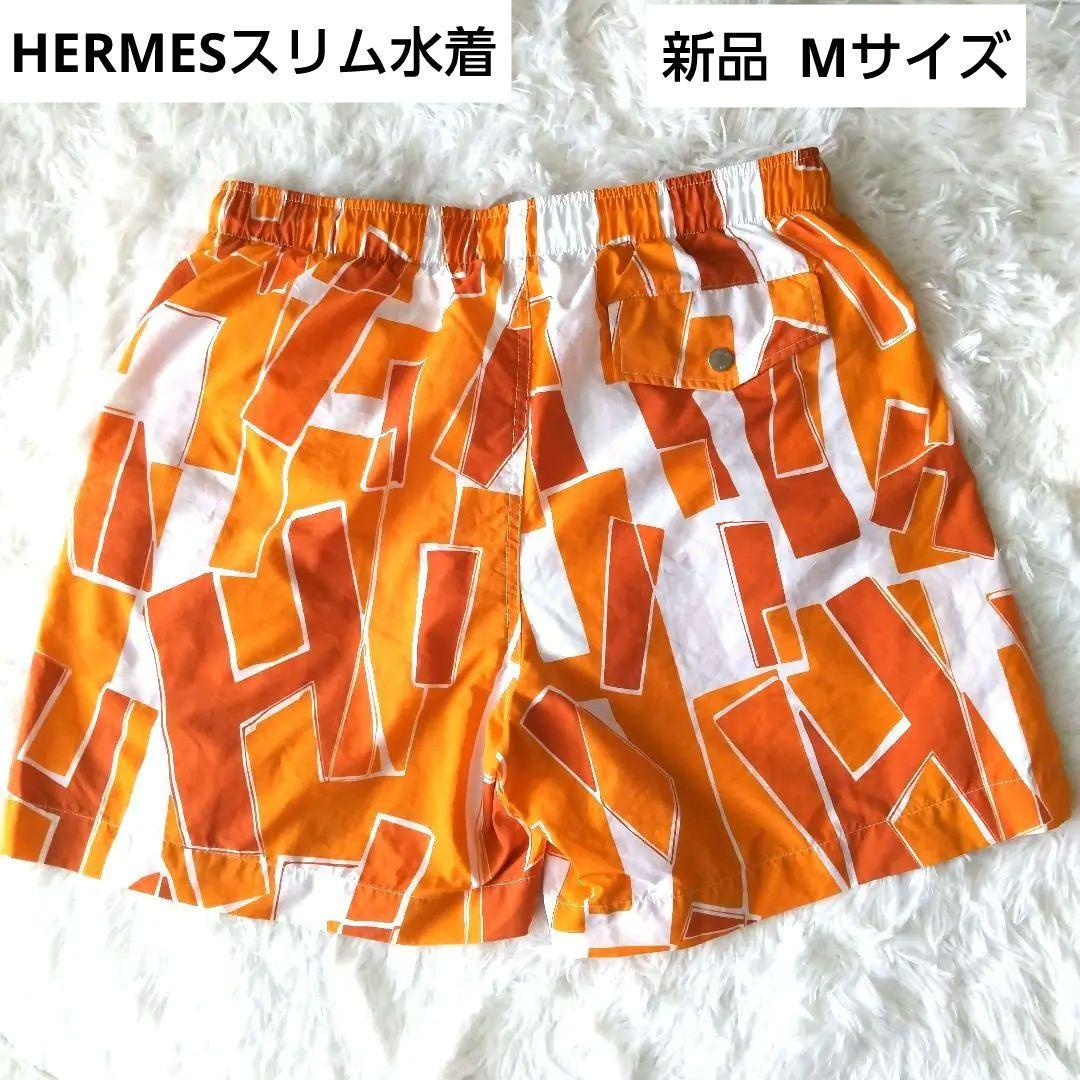 【エルメス】HERMES 幾何学模様 メンズスイムパンツ水着 Mサイズオレンジ 楽天市場】サーフパンツ 水着 メンズ M L LL ブルー オレンジ M-2430