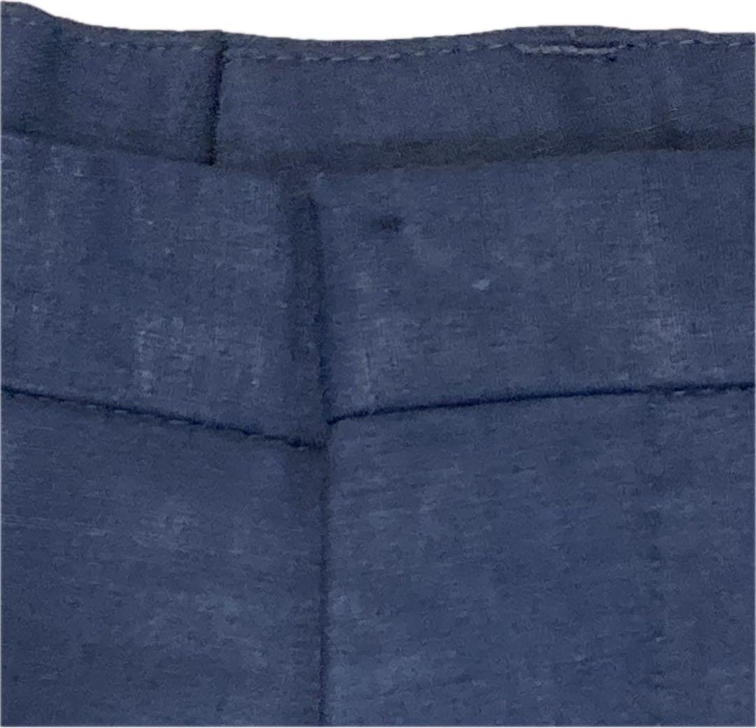 美品☆ヒューゴボス♂ストレッチウールシングル2Bスーツ☆微光沢濃紺