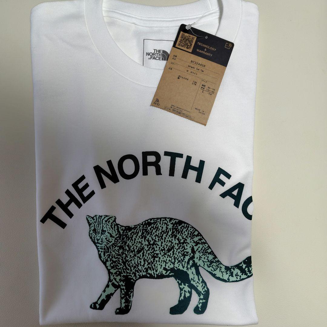 THE NORTH FACE 石垣島限定イリオモテヤマネコTシャツ L ホワイト