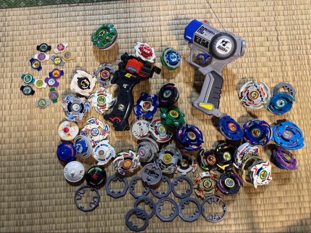 爆転シュート ベイブレード　まとめ売り　分解 爆転シュート ベイブレード 初期 まとめ売り｜当時物｜分解パーツあり