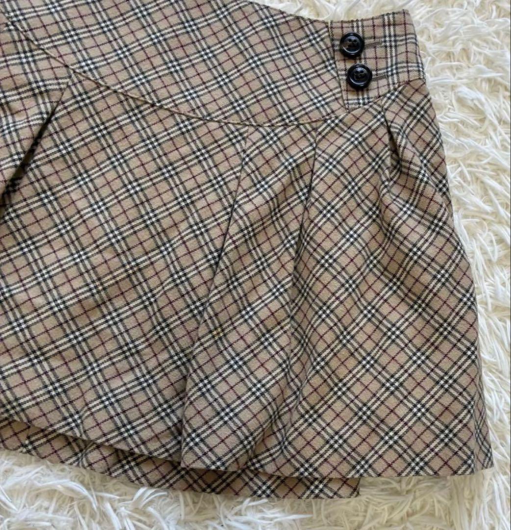 Burberry Blue Label ノバチェック プリーツスカート 36 - メルカリ
