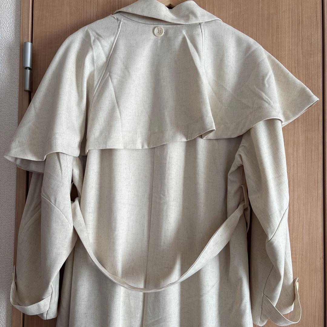 Eaphi ASYMMETRY CAPE TRENCH COAT - メルカリ