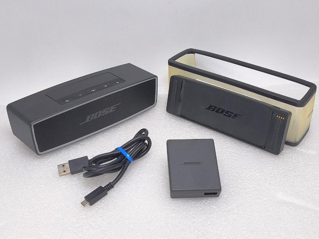 【美品おまけ付】Bose SoundLink Mini2 ポータブルスピーカー BOSE ボーズ SoundLink Mini II Special Edition [ラックスシルバー