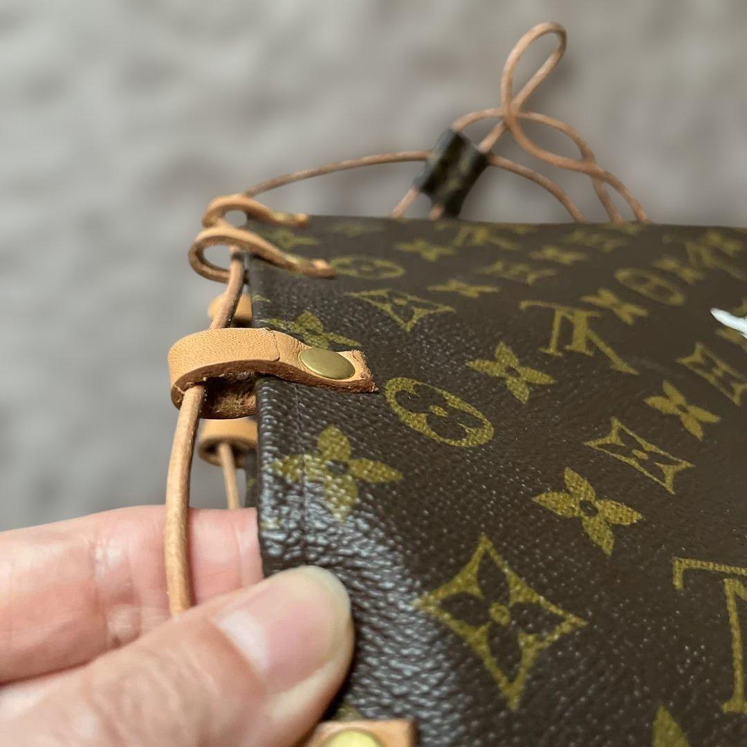 値下 h.myriad リメイクモノグラム バッグ 巾着 値下 h.myriad 巾着