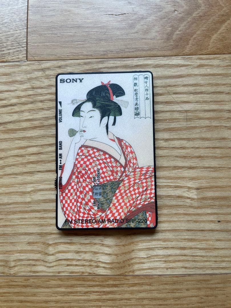 SONY カードラジオ SRF-220 - メルカリ