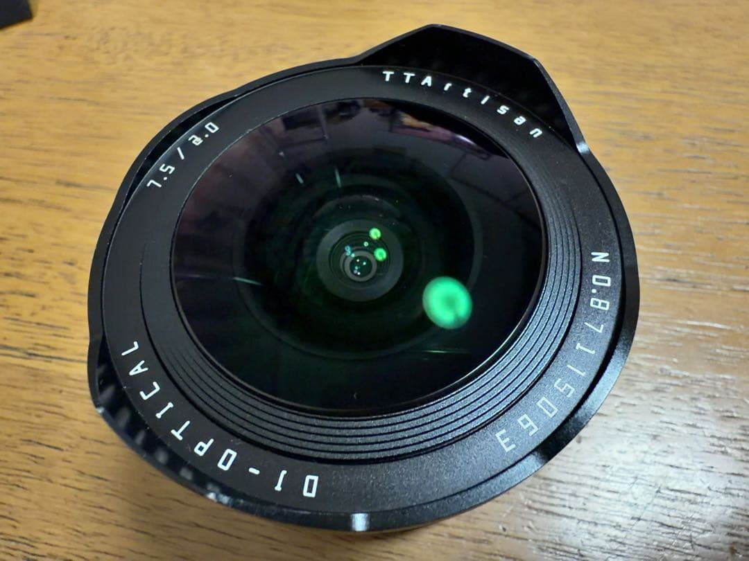 テ*ン様 TTArtisan 7.5mm F2 フィッシュアイレンズ　ニコンZマ