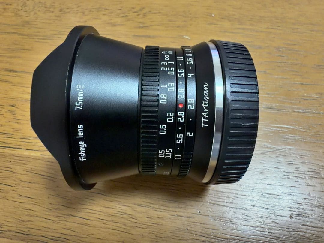 テ*ン様 TTArtisan 7.5mm F2 フィッシュアイレンズ　ニコンZマ