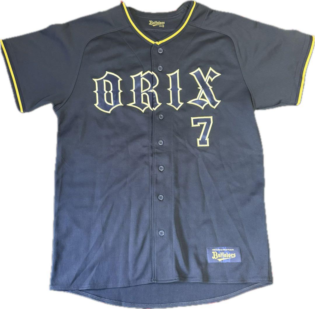 美品未使用、オリックスバファローズ　西川龍馬　ユニフォーム　O オリックスバファローズ 西川龍馬 サードユニフォーム Lサイズ 未使用