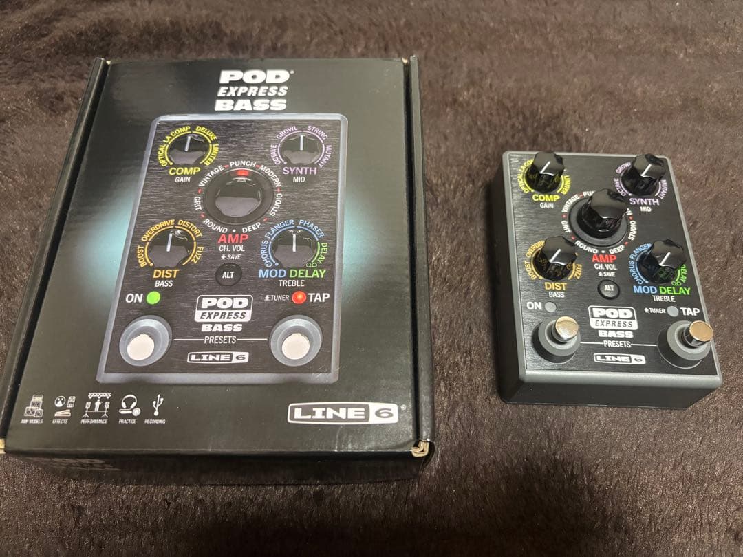 ベース LINE 6 POD EXPRESS BASS POD Express | Bass - Line 6 Japan