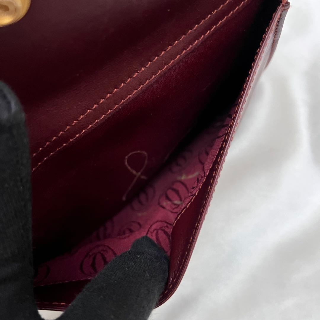 ◇Gカード付き激レア美品◇カルティエ マストライン ミニショルダー