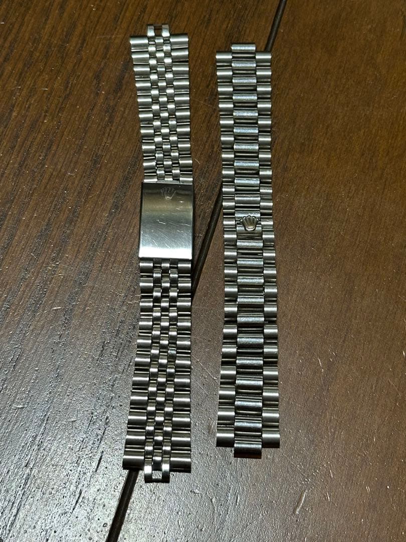 ぶ*ま様 ロレックス ベルト ROLEX 2本セット ROLEX ロレックス 純正ブレス ベルト ジュビリー 5連 取付幅 13mm