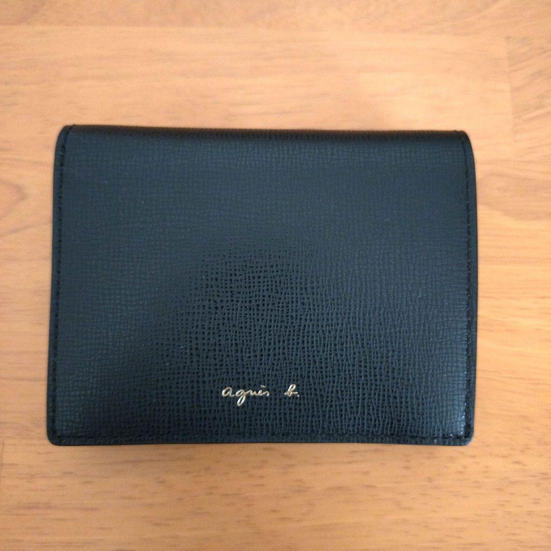 【agnes b.】二つ折り財布 使いやすい♪】アニエスベー ミニ財布 二つ折り ギフトにも (Agnes b