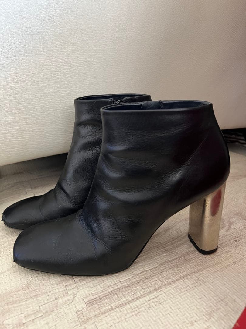 CELINE セリーヌ バンバンブーツ フィービー期 ショートメタルヒール