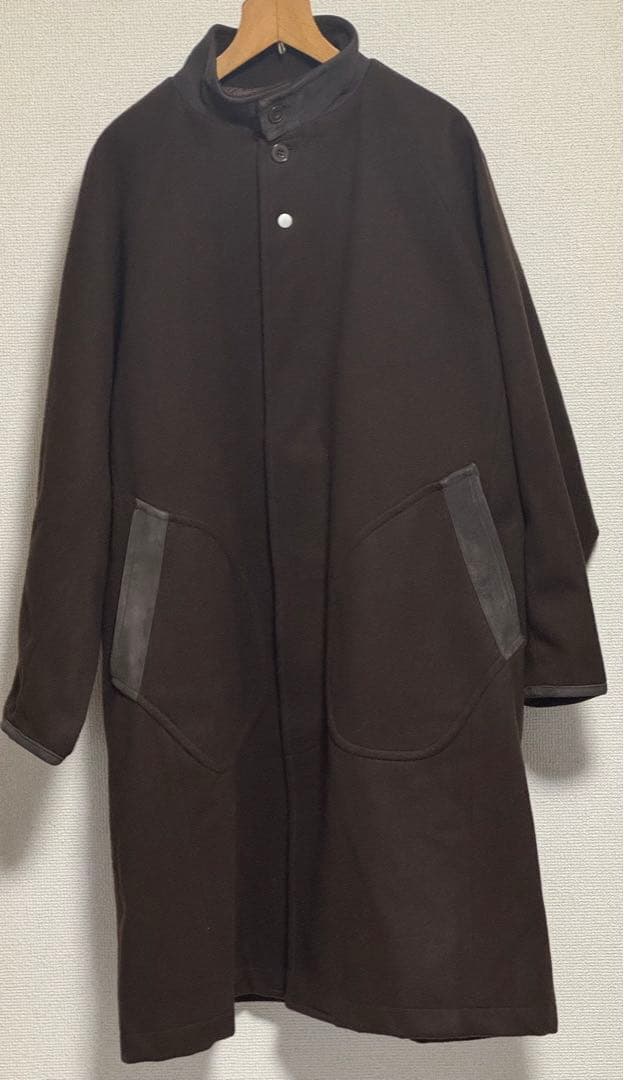 nonnative ロングコートGORE-TEX WINDSTOPPER nonnative】 ⁡ WANDERER LONG COAT C/Li CANVAS SULFUR DYE WITH