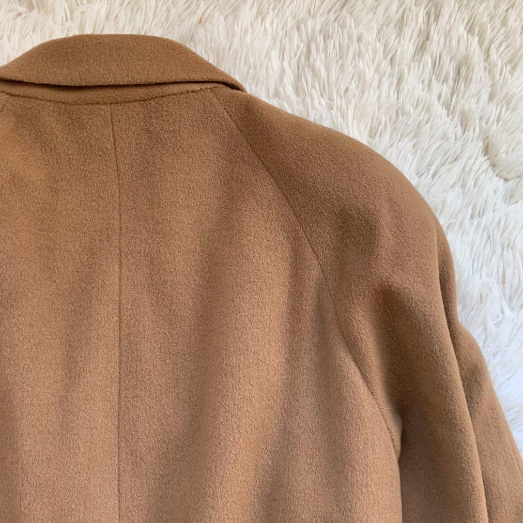 美品】Burberry ダブルチェスターコート キャメル L カシミヤ混 - メルカリ