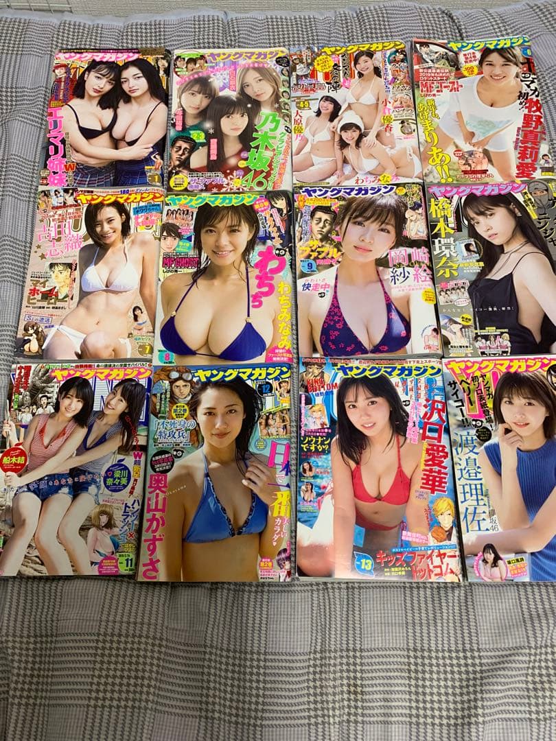 週間ヤングマガジン2019年　1号〜52号　一年分　ヤンマガ
