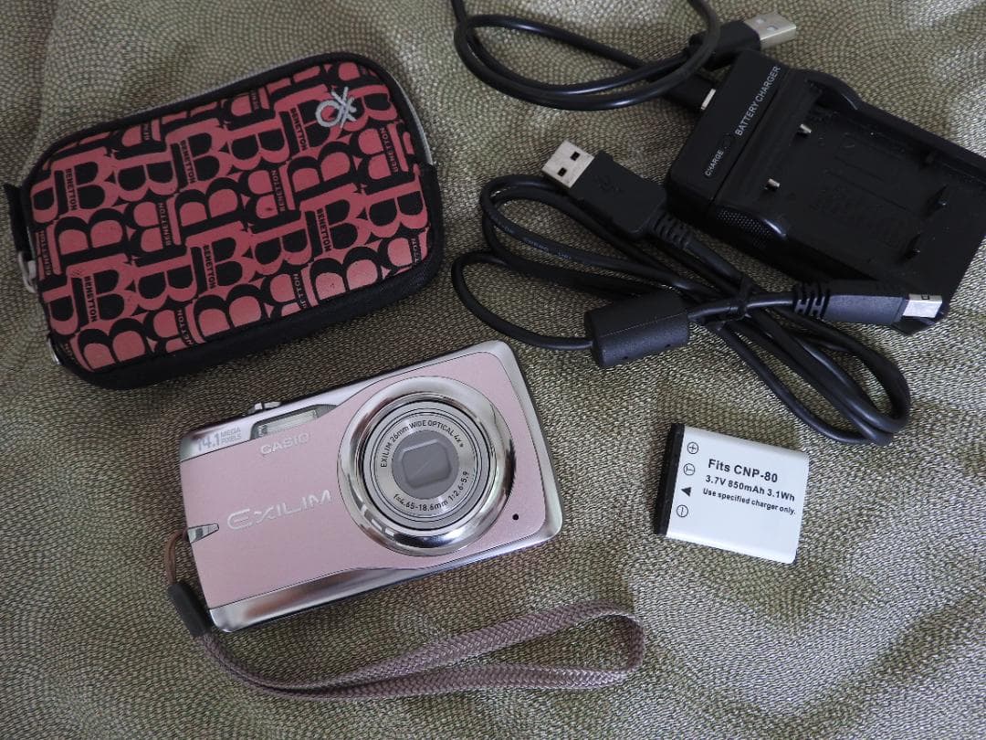 【動作品】CASIO カシオ EX-Z550　 コンパクトデジタルカメラ ピンク CASIO EXILIM EX-Z550 ピンク デジカメ コンデジ 動作確認済 即購入OK