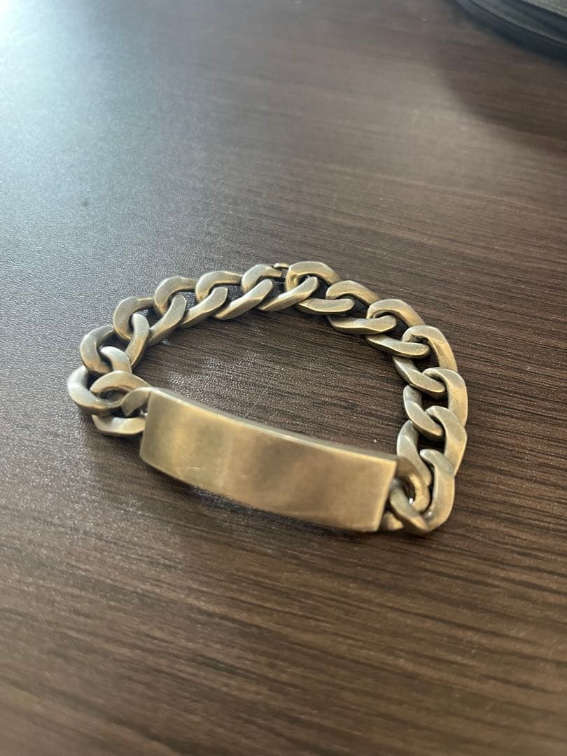 Maison Margiera ID BRACELET マルジェラブレスレット Maison Margiela（メゾン マルジェラ）スターリングシルバーID