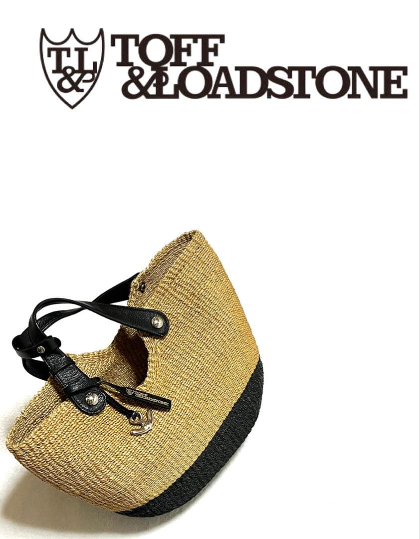 TOFF&LOADSTONE かごバッグ　ラフィア　バッグ　肩がけ　レザー toca｜RAFFIA FOLDING BAG ラフィアフォールディングバッグ かごバッグ