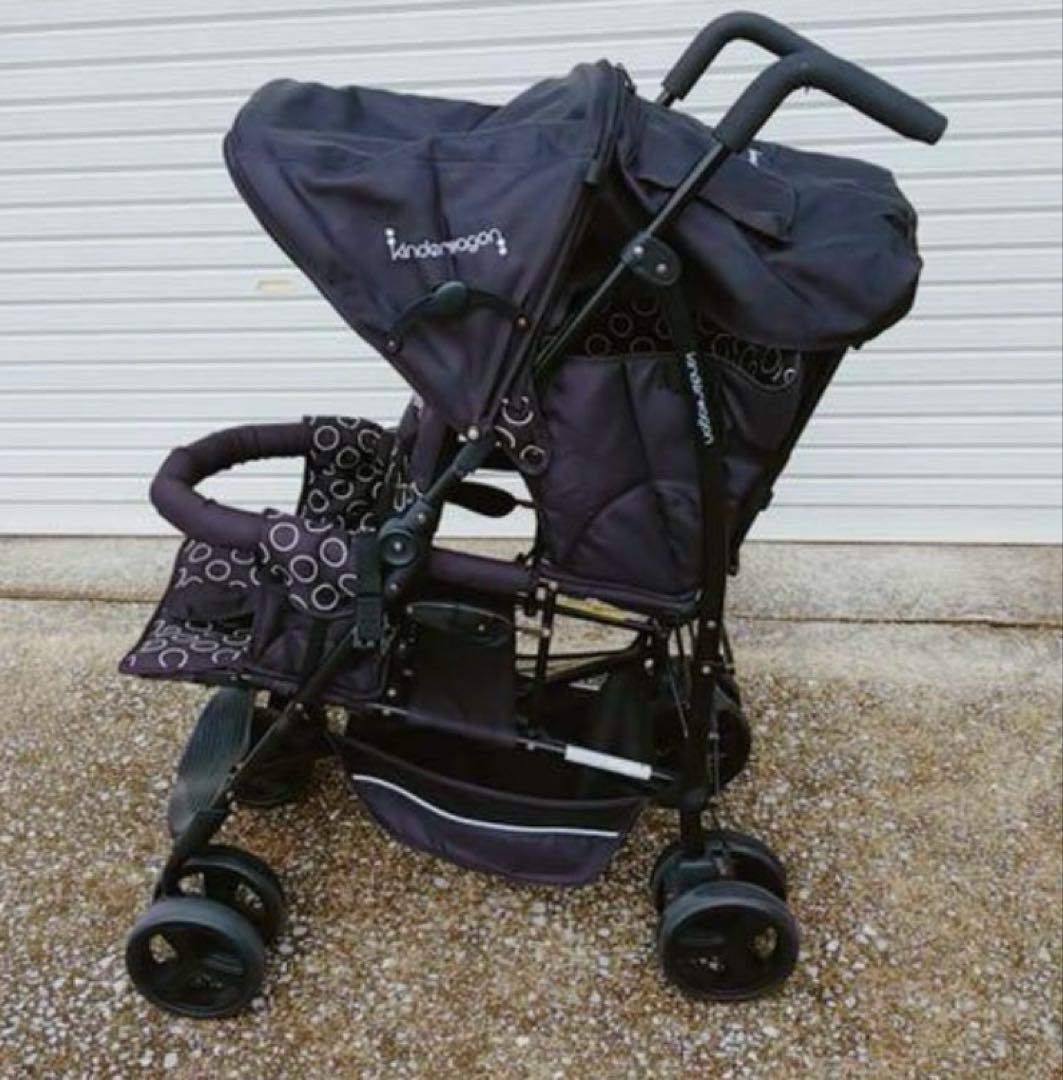 日本育児Duo シティ hop キンダーワゴン2人乗りベビーカー DUOシティHOP2 日本育児《二人乗り》 (二人乗り/双子用ベビーカー) の