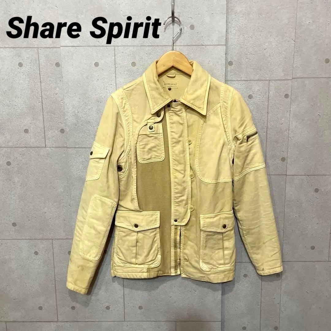 Share Spirit シェアースピリット ジャケット ミリタリー 日本製 服