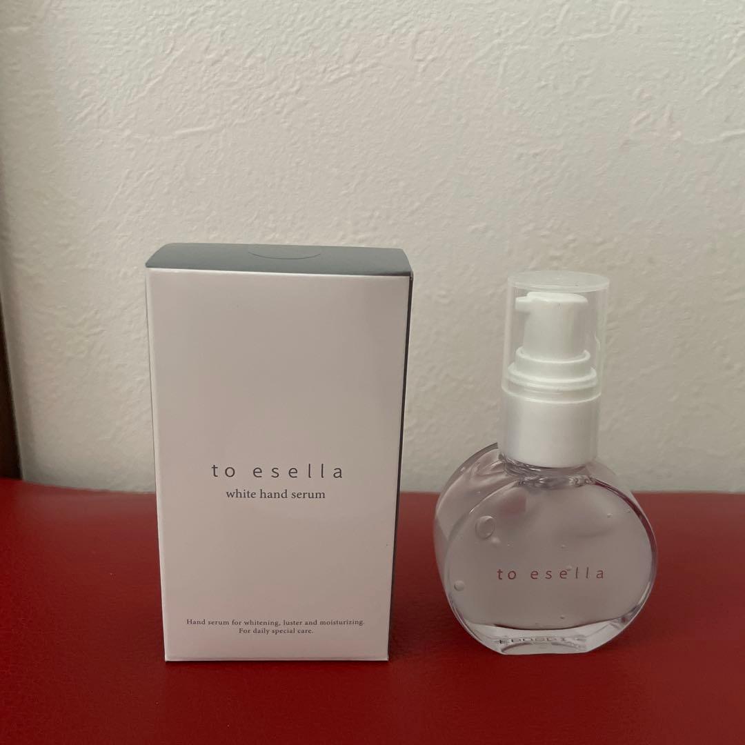 to esella ホワイトハンドセラム - メルカリ