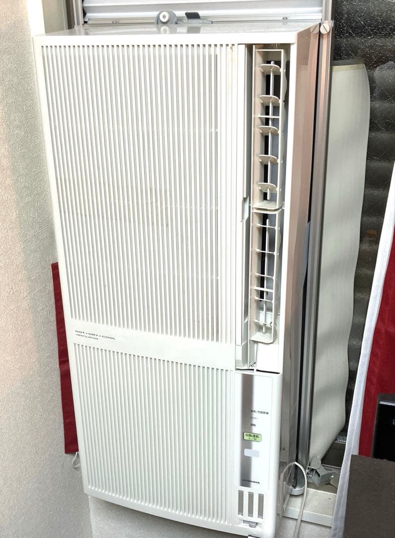 窓用エアコン　冷暖房　除湿　換気機能　CORONA製 冷房専用シリーズ｜ウインドエアコン｜株式会社コロナ