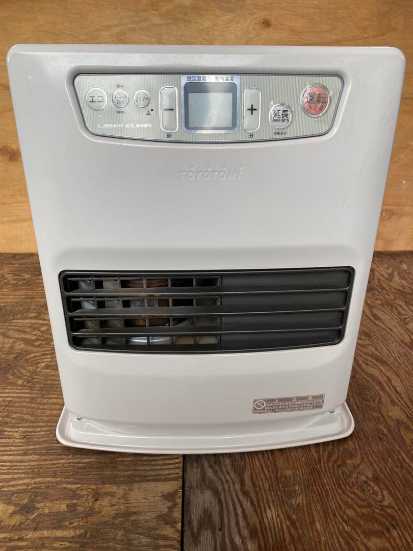 TOYOTOMI石油ファンヒーター【完動品】セ TOYOTOMI（トヨトミ） 石油ファンヒーター ホワイト LC-33P-W 木造9畳