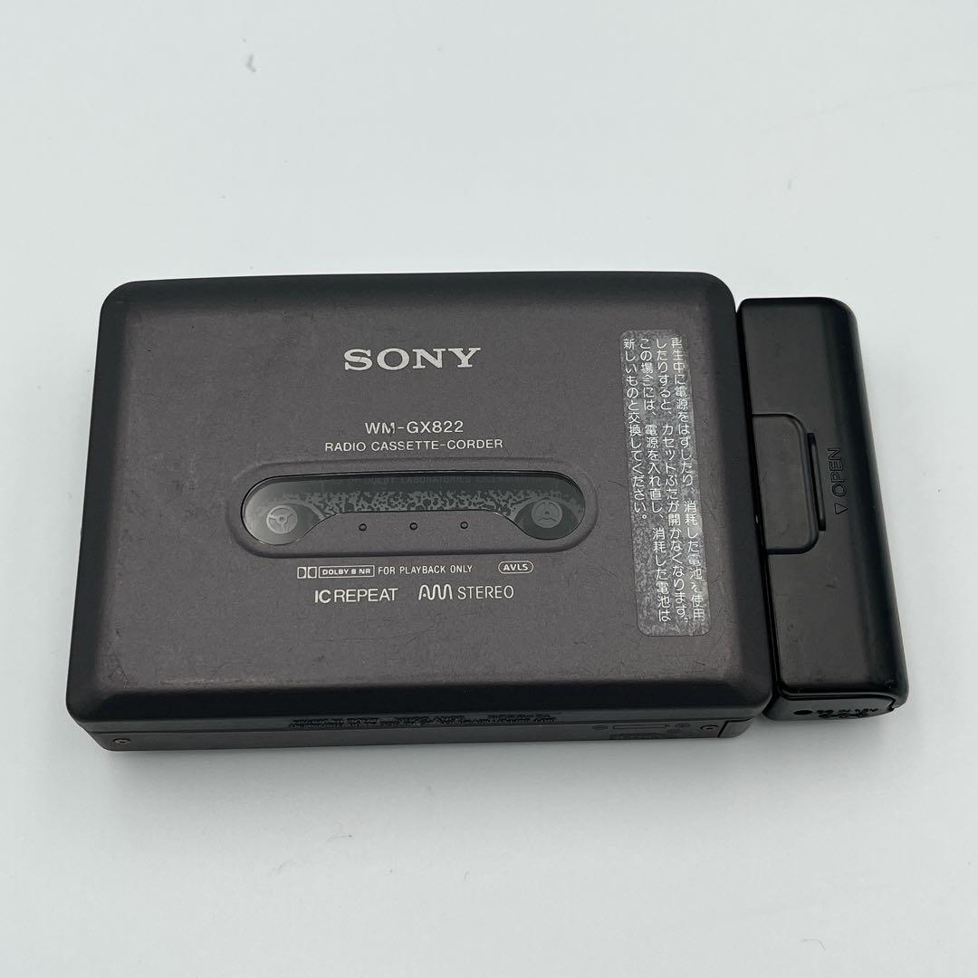 SONY カセットウォークマン WM-GX822 ジャンク品 - メルカリ