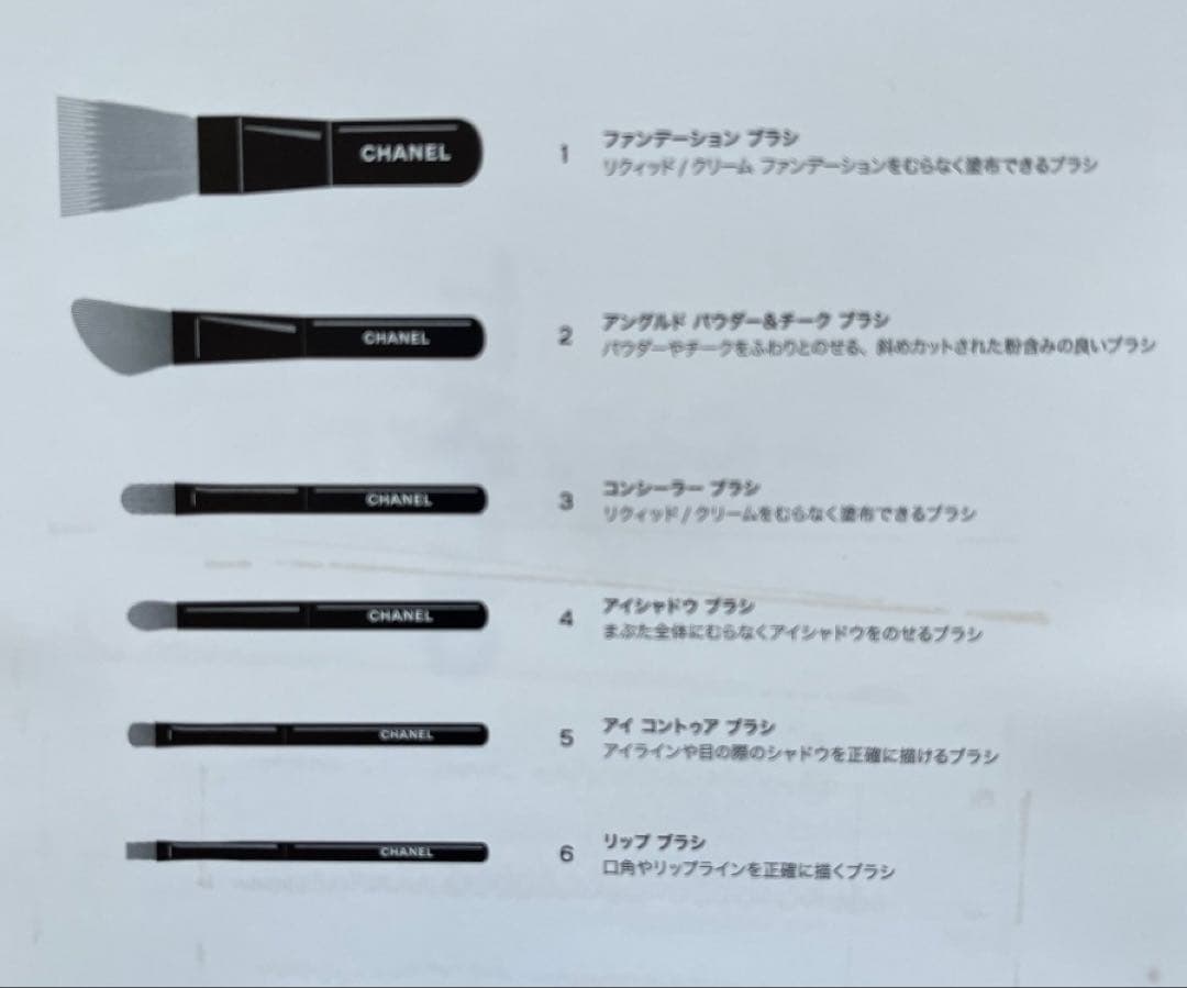 CHANEL LES MINI DE CHANEL ミニブラシセット - メルカリ