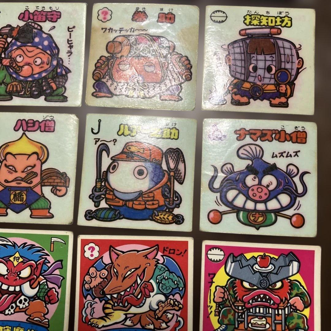 ビックリマンシール 旧シール 7弾すくみ フルコンプ チョコ版 - メルカリ