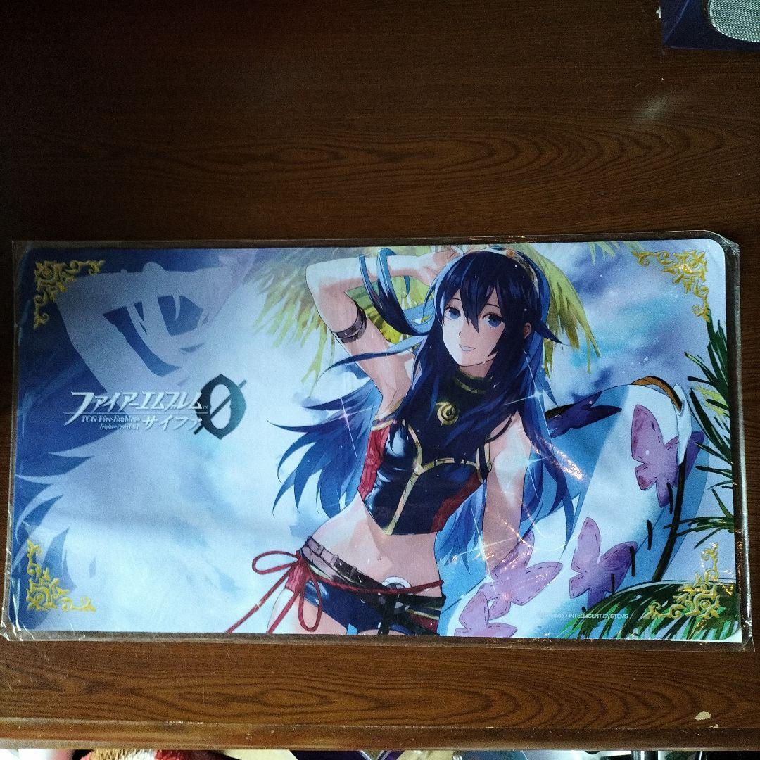 ファイアーエムブレムサイファ　プレイマット 　ルキナ水着Ver. ファイアーエムブレム0 サイファ プレイマット ルキナVer.水着イラスト