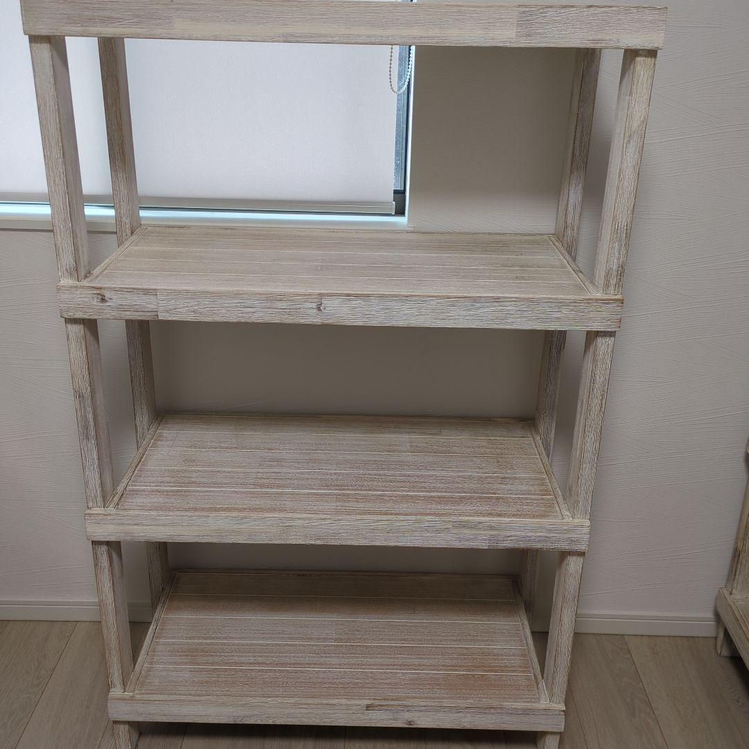 2日限定価格)unico / ウニコ MANOA(マノア) シェルフ ラック - メルカリ