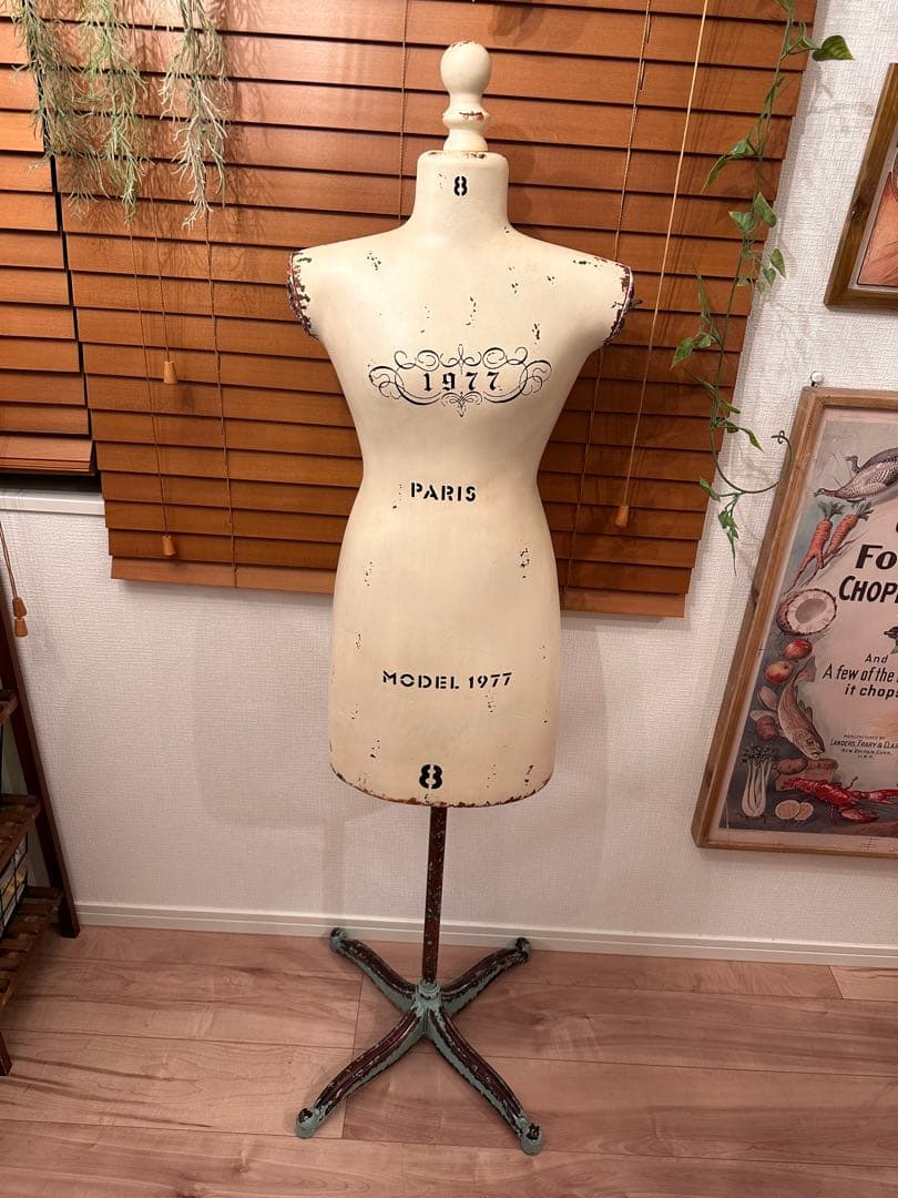 コベントガーデン　トルソー　マネキン　アンティーク　シャビーシック フランスアンティーク家具 アンティークトルソー.21 マネキン