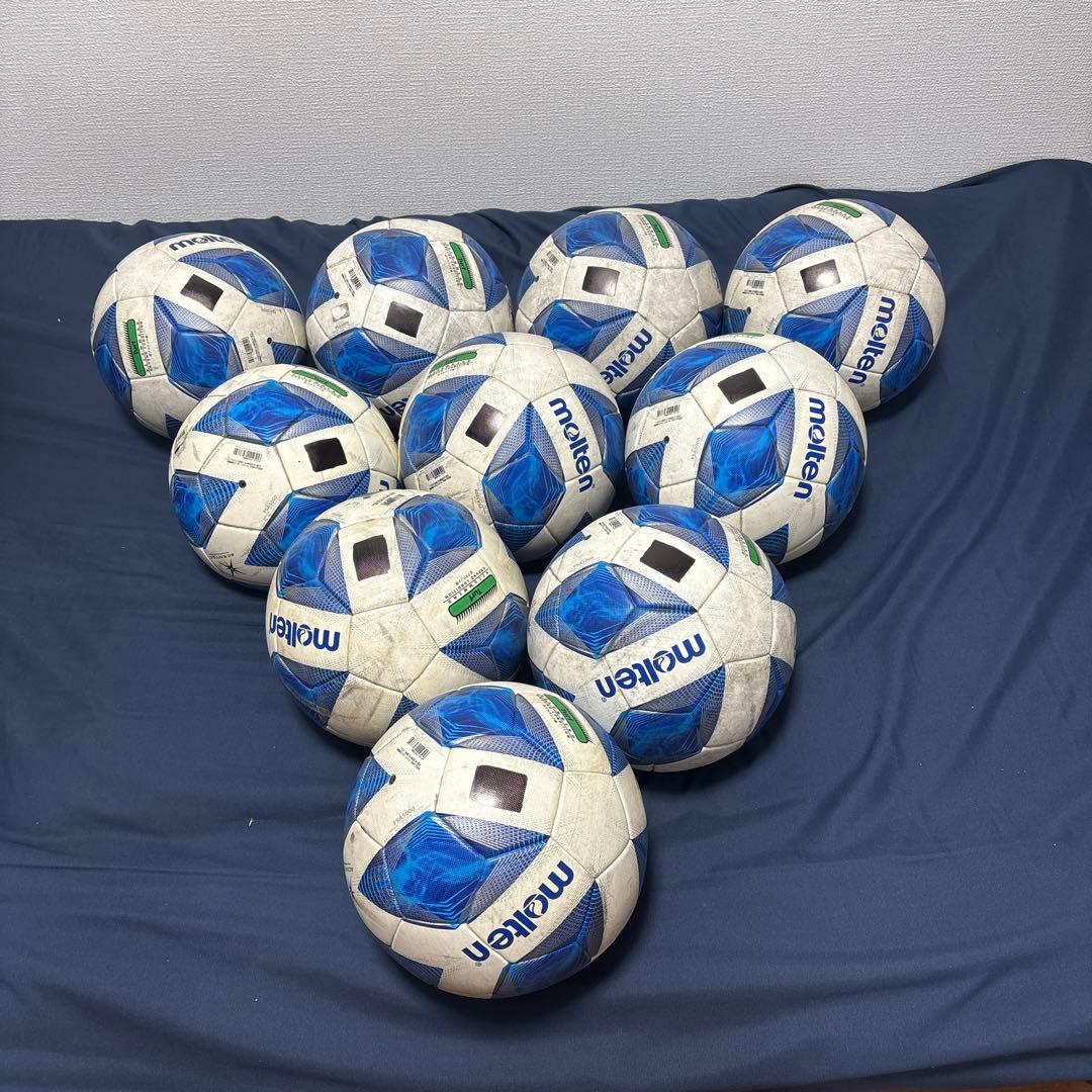 モルテン　サッカーボール　5号球　10個セット 送料無料】モルテン(molten) サッカーボール5号球 ヴァンタッジオ4900