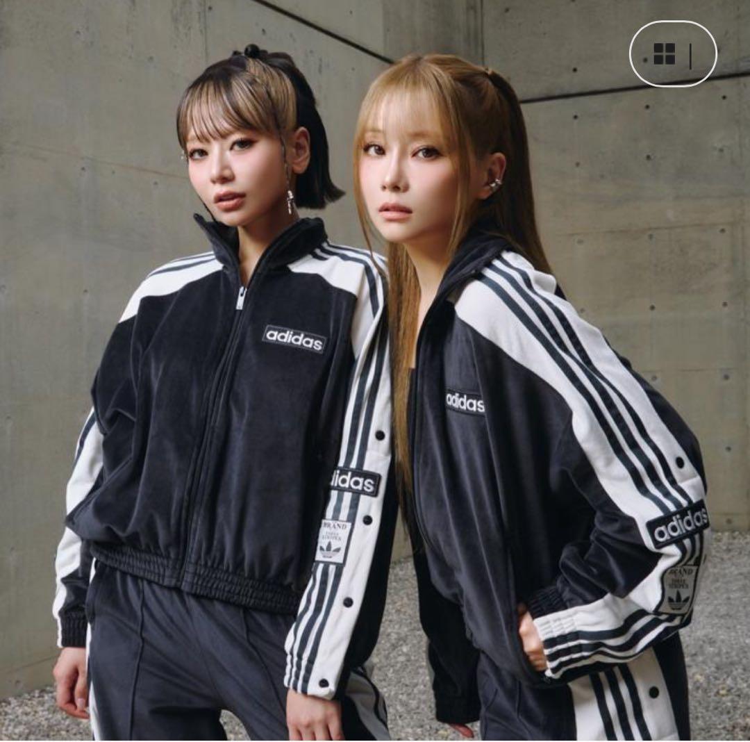 重盛さと美 adidas セットアップ Sサイズ - メルカリ